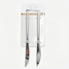 Two sets of chef's knives