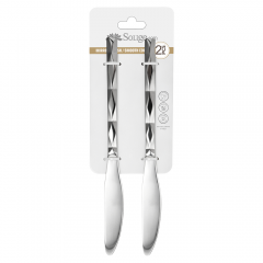 Two sets of chef's knives