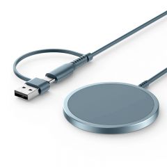 15W Magnetic Wireless Charger for iPhone Smart Phone Charger Fast Charging